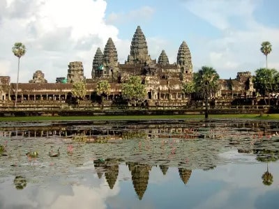 Kambodscha Laos Rundreise -Angkor Wat UNESCO