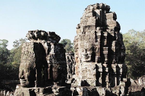 Kambodscha Sehenswürdigkeiten Bayon Tempel 