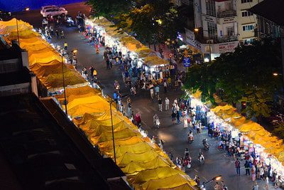 Saigon Nacht Markt