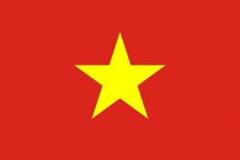 offiziell nordvietnam-flagge-Roter Flagge gelber Stern